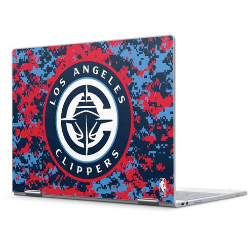 NBA LA Clippers Digi Camo Pixelbook Skin